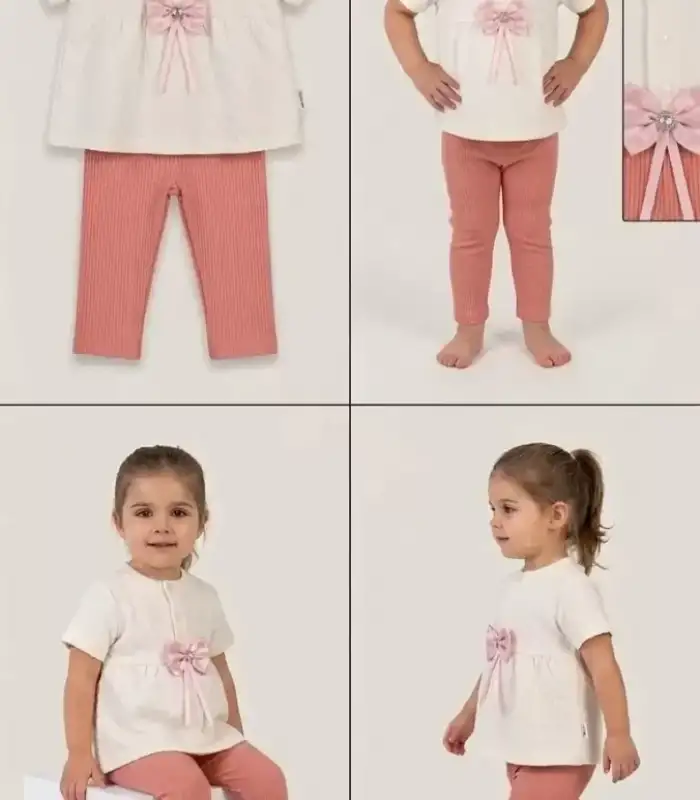 9/24 Ay Fiyonk Süslü Bebek Takımı