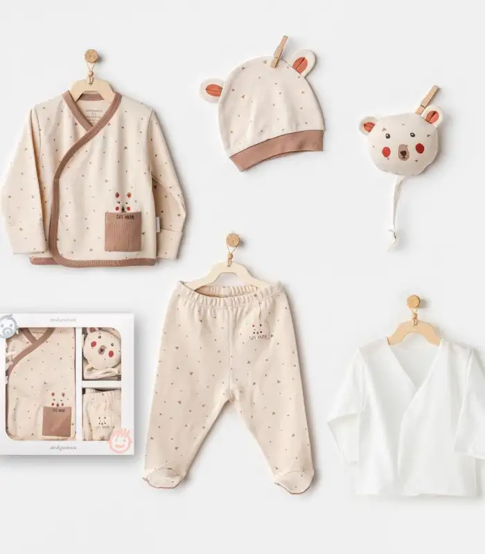 Adventurous Bear 5Li Hastane Çıkışı Beige