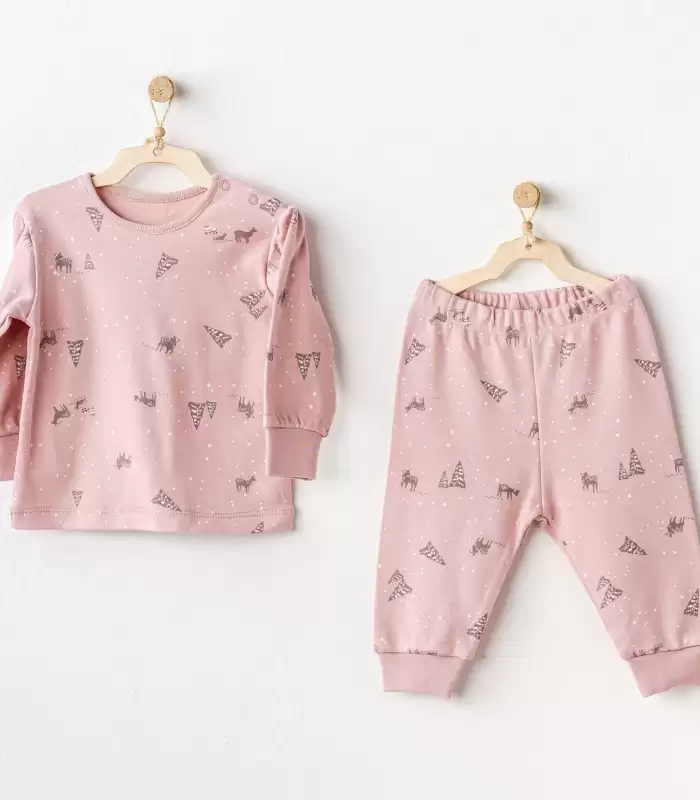 5050 Puppy Gazelle 2Li Bebe Takım Pink