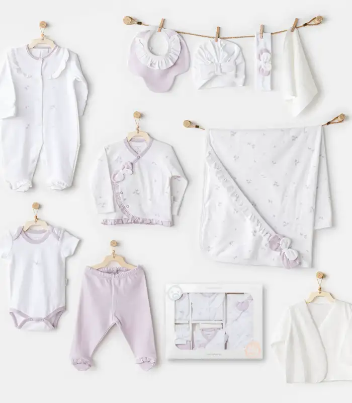 Magical Butterfly 10Lu Hastane Çıkış Seti White