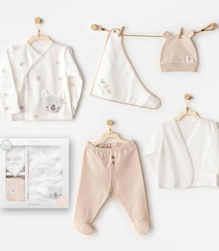 Happy Animals 5Li Hastane Çıkışı Ekru