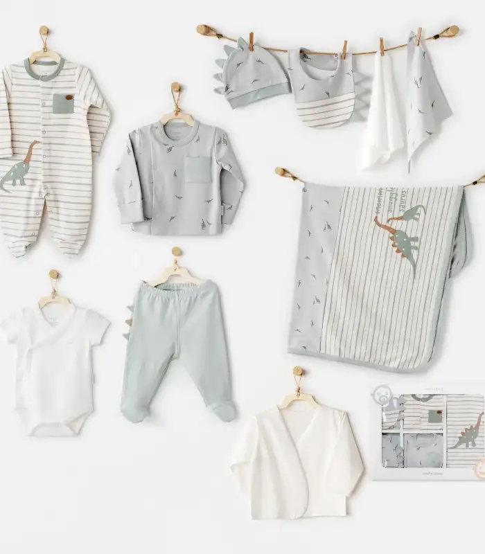 Mummy S Snuggle Saurus 10lu Hastane Çıkışı Green