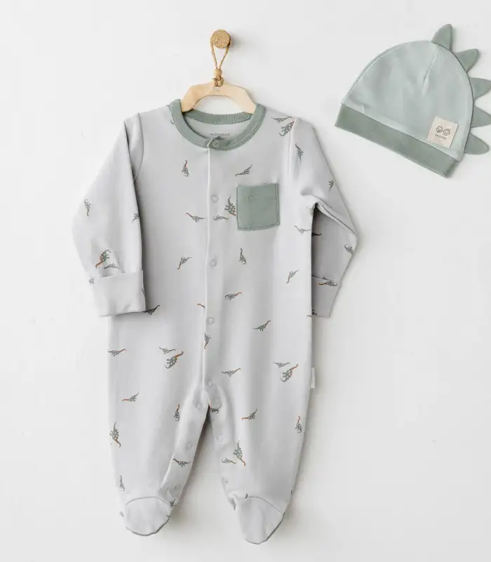 Mummy S Snuggle Saurus Tulum Takım Green