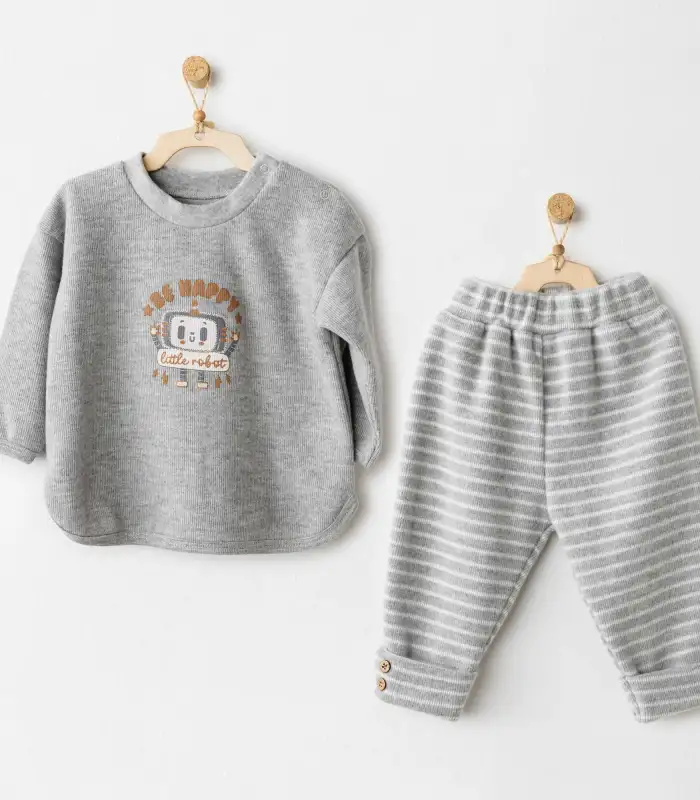 Casual 2li Takım Grey