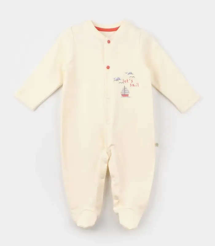 Sun Lets Sail Bebek Tulum  Ekru Mavi