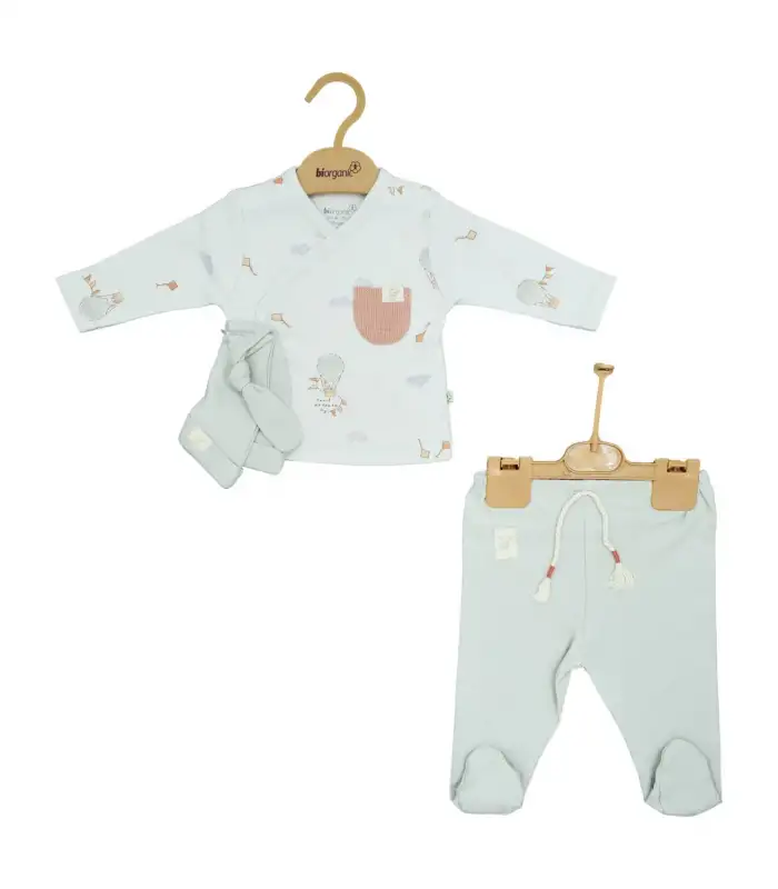 Teach Me 3Lü Zıbın Set  Red