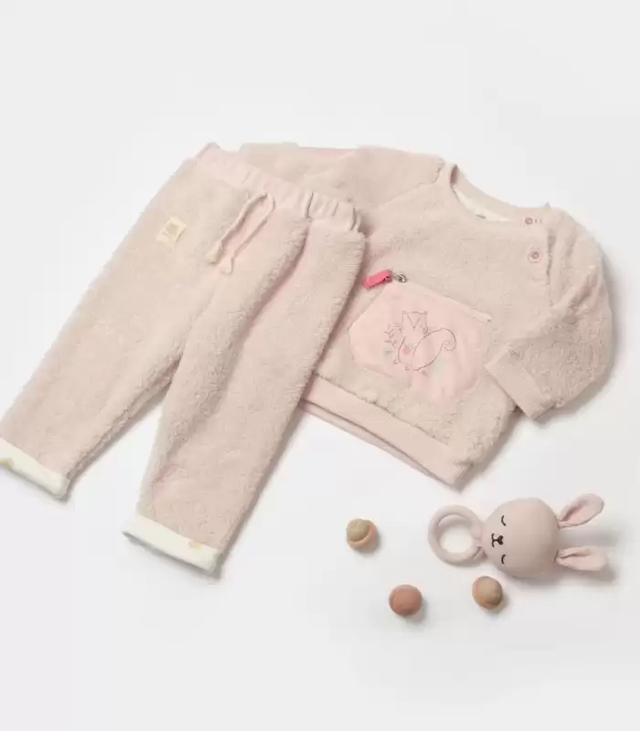 Pretty Moments 2Li Bebe Takım Ecru Pink