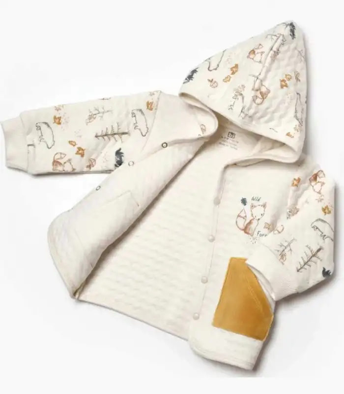 Wild Forest Bebek Hırka  Hardal Bej