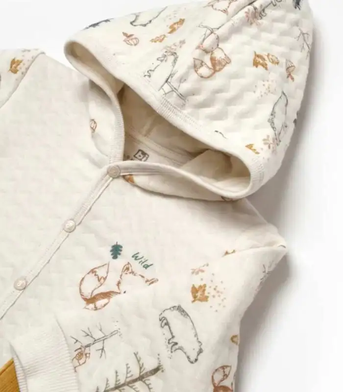 Wild Forest Bebek Hırka  Hardal Bej