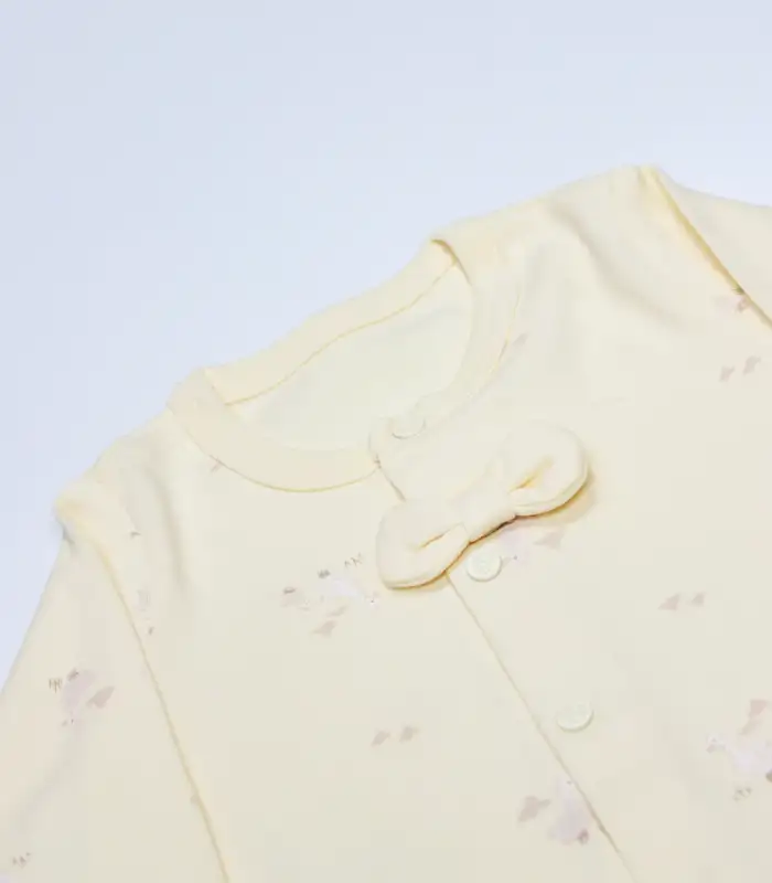 10Lu Hastane Çıkışı Welcome Baby Duck 11103 Sarı-Ekru