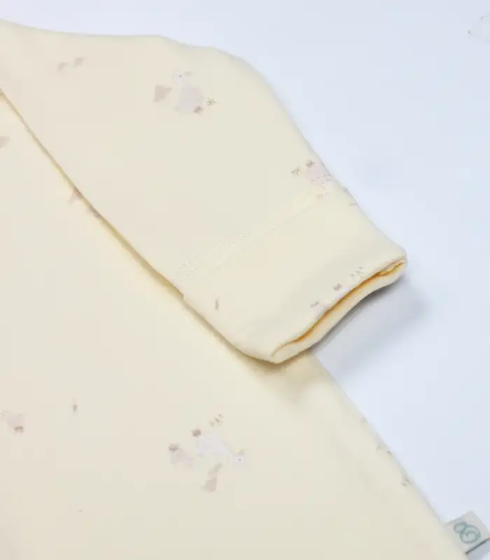 10Lu Hastane Çıkışı Welcome Baby Duck 11103 Sarı-Ekru