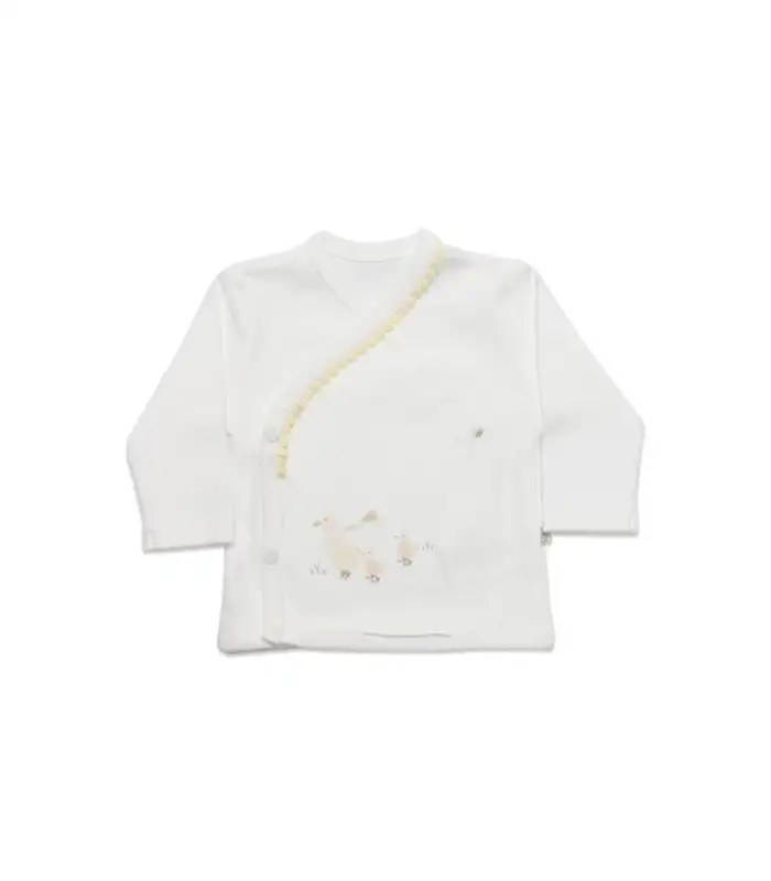 10Lu Hastane Çıkışı Welcome Baby Duck 11103 Sarı-Ekru