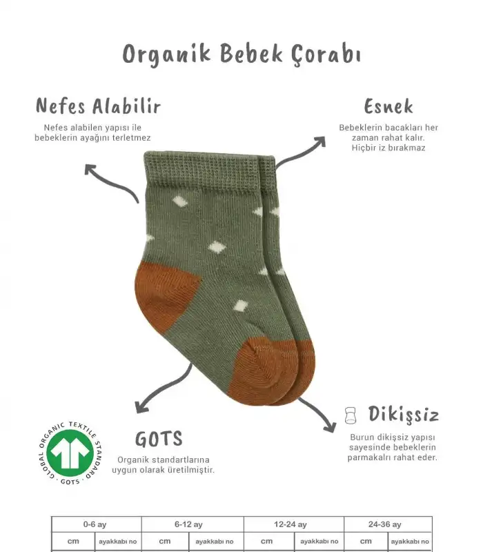 3Lü Penye Kız Soket Çorap BS10112 Nil