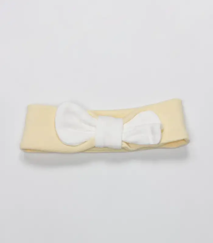 Bistyle 3lü Zıbın Takım Welcome Baby Duck 13104 Sarı-Ekru