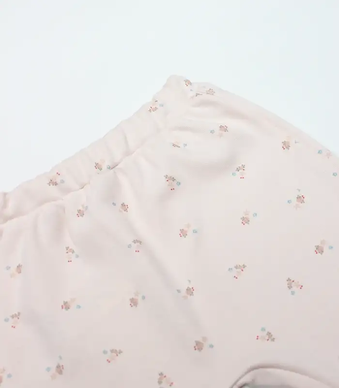 3Lü Zıbın Takım Grow İn Love 13102 Pembe Ekru