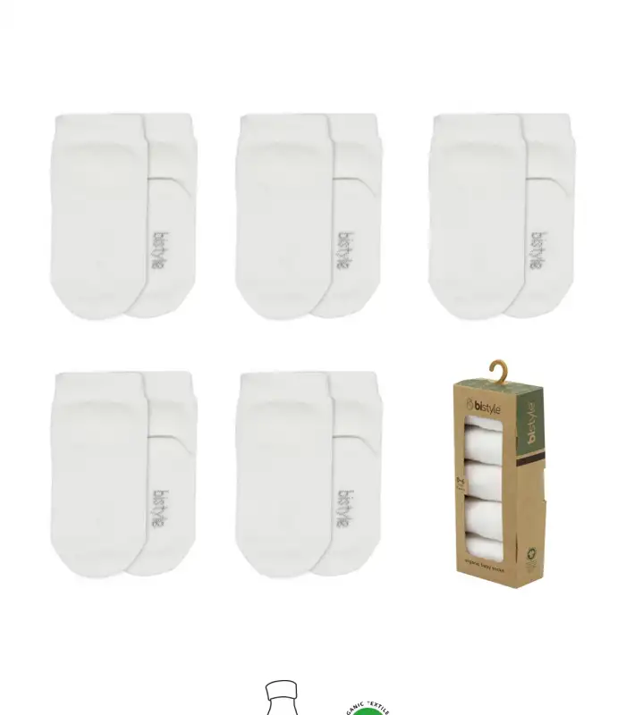 5li Penye Soket Kutulu Basic Çorap 10131 Ekru