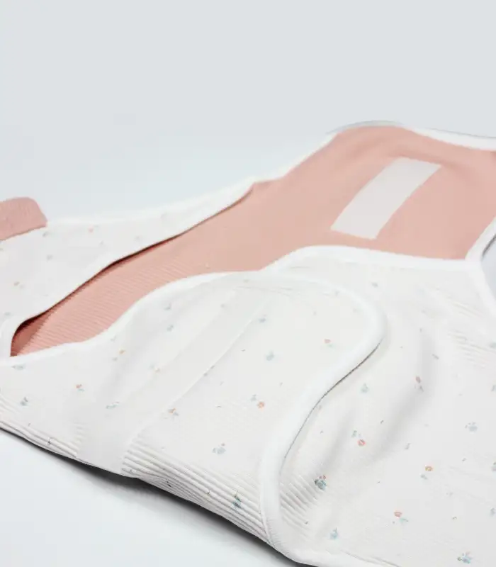 Bloom White Organik Bel Destekli Kundak 75103 Ekru Gül Kurusu