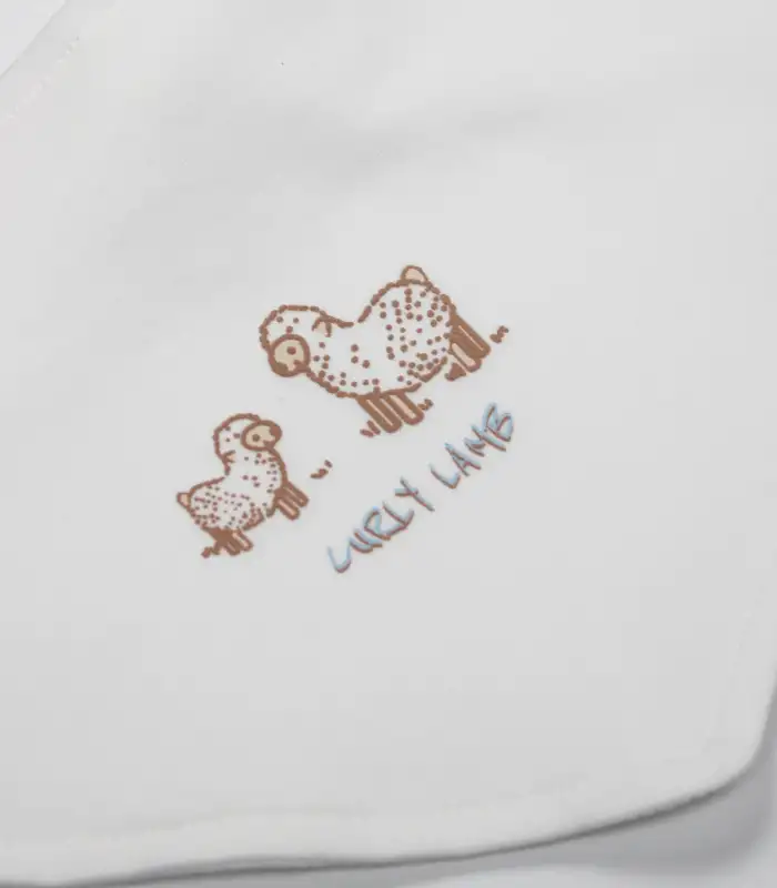 Curly Lamb 10Lu Hastane Çıkışı 11106 Bej Mavi Ekru