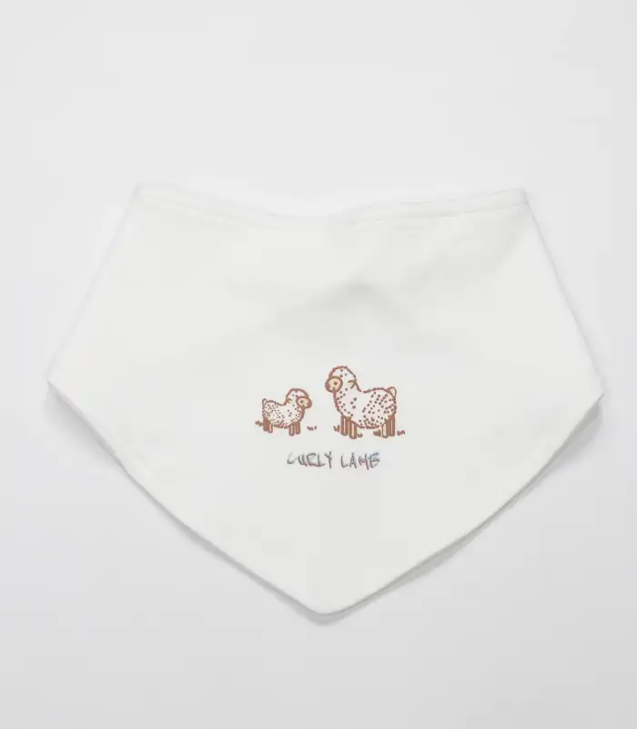 Curly Lamb 3Lü Zıbın Takımı 13107 Bej Ekru