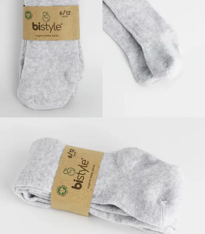 Derby Basic Tekli Penye Külotlu Çorap BS50102B Gri