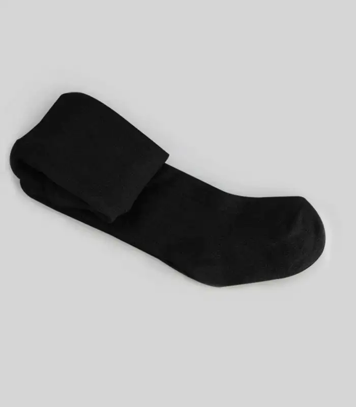 Derby Basic Tekli Penye Külotlu Çorap BS50102B Siyah