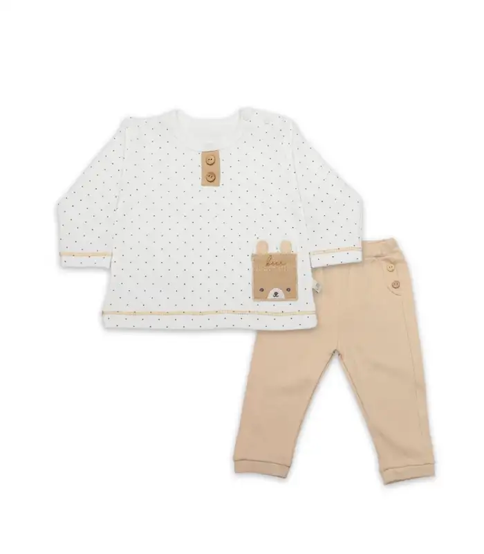 I Am So Bear 2li Takım 14103 Bej-Ekru
