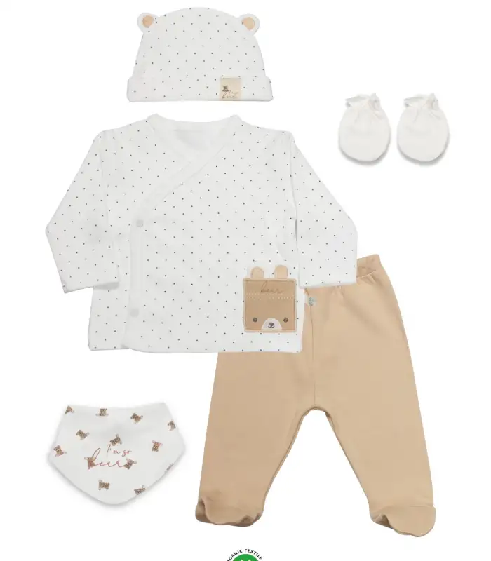 I Am So Bear 5li Hastane Çıkışı 12102 Bej-Ekru