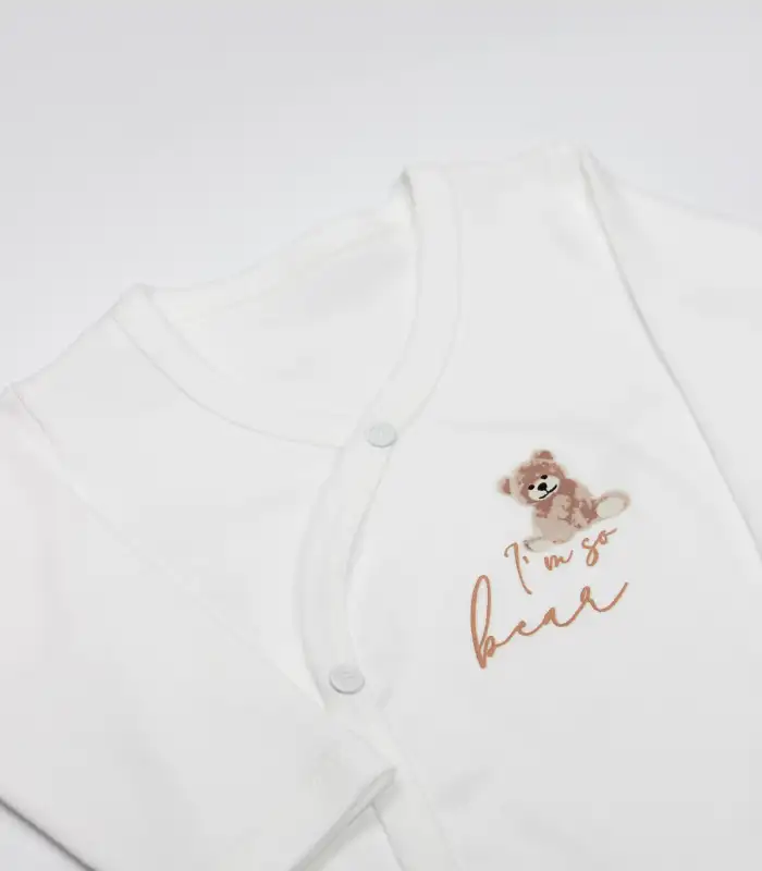 I Am So Bear Uzun Kol Badi 17107 Bej-Ekru