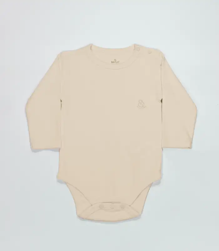 Natural Basic Style Uzun Kol Body 17104 Bej