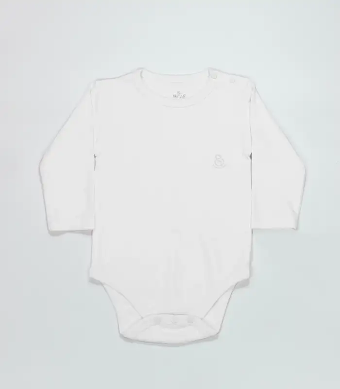 Natural Basic Style Uzun Kol Body 17104 Beyaz