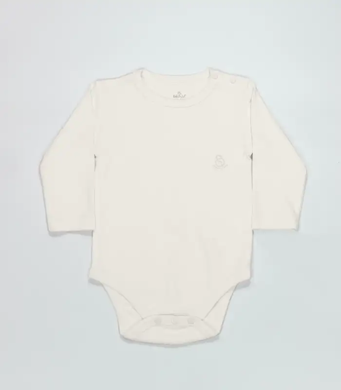 Natural Basic Style Uzun Kol Body 17104 Ekru