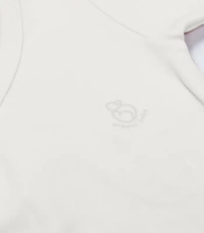 Organik Natural Basic Style Kruvaze Uzun Kol Body BS17102 Ekru