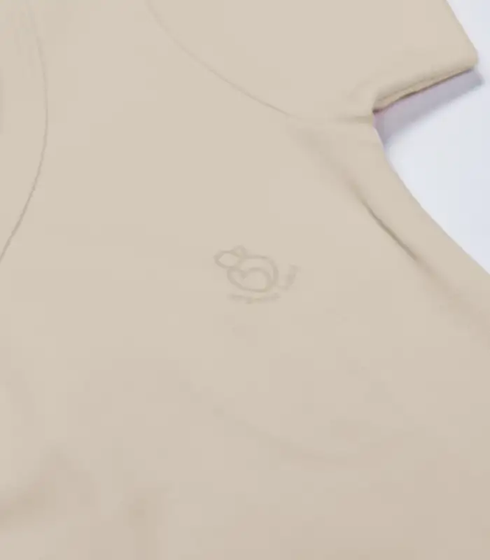 Organik Natural Basic Style Kruvaze Yarım Kol Body BS17101 Bej