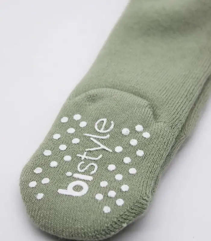 Tekli Kaymaz Mix Havlu Külotlu Çorap 50501 Nil