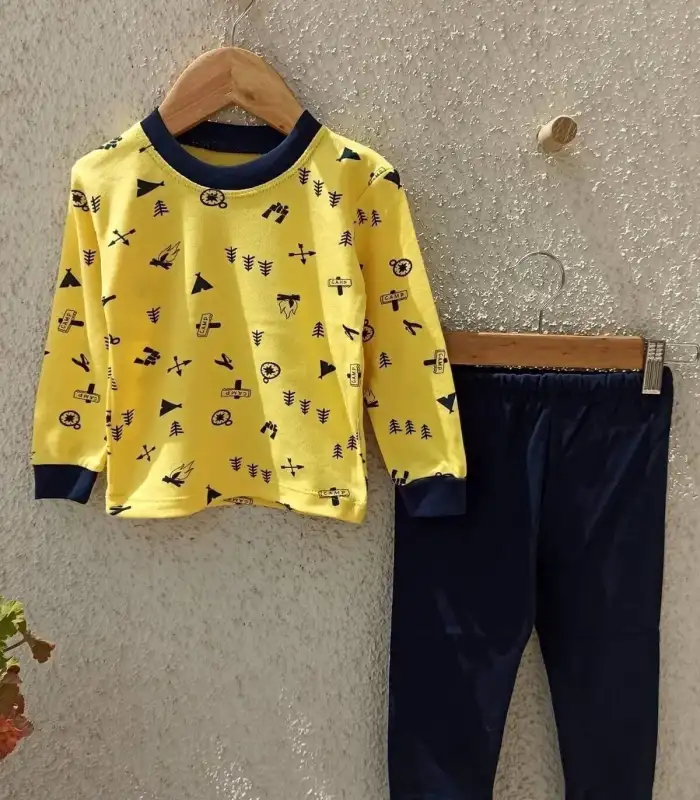 Camp Desenli Pijama Takımı
