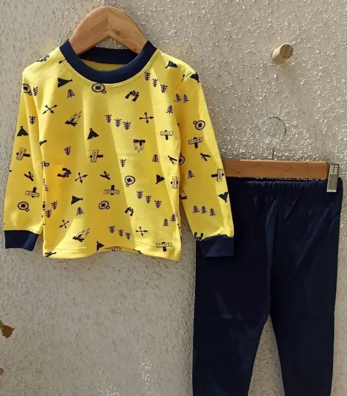 Camp Desenli Pijama Takımı