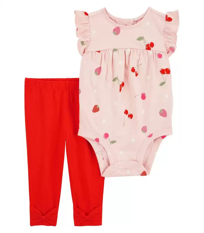 Kız Bebek Body Pantolon set Karışık Renkli