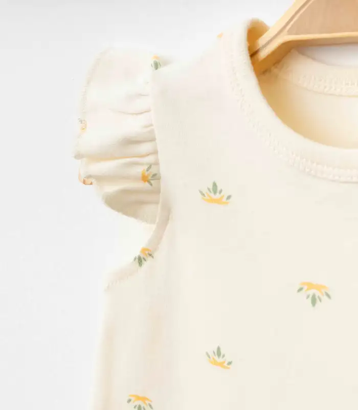 Eslenza Baby Şort Tulum 0044 Bej