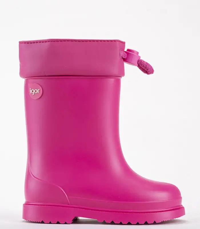Chufo Cuello Borreguillo Yağmur Çizmesi W Fucsia