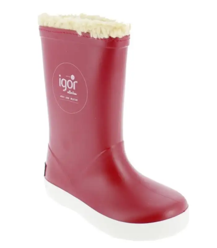 Splash Nautico Borreguito Yağmur Çizmesi W Rojo