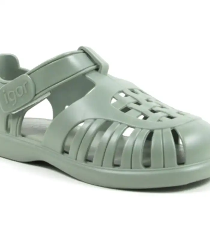 Solid Sandalet S Green