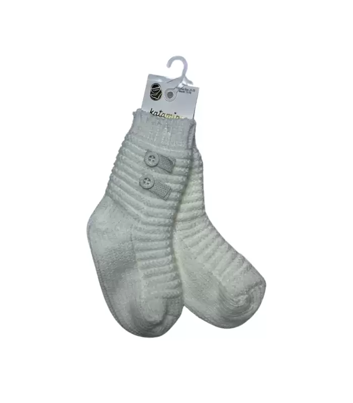 Katamino Büke Aks Kız Bebek Soket Çorap K45091 Asorti