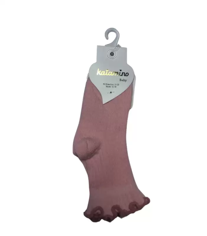 Katamino Marpink Kız Bebek Soket Çorap K46252 Asorti