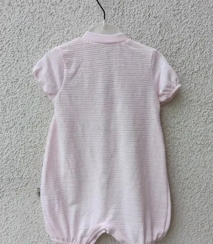 Kedi Figürlü Kısa Kız Tulum 3-6-9 Ay