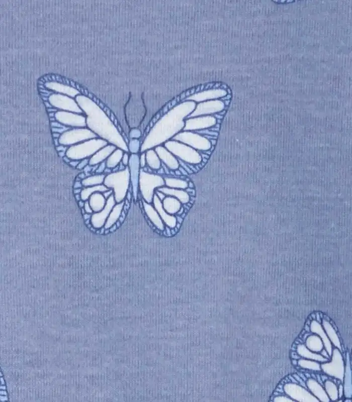 Kız Bebek Tulum Set 3lü Paket  Mavi