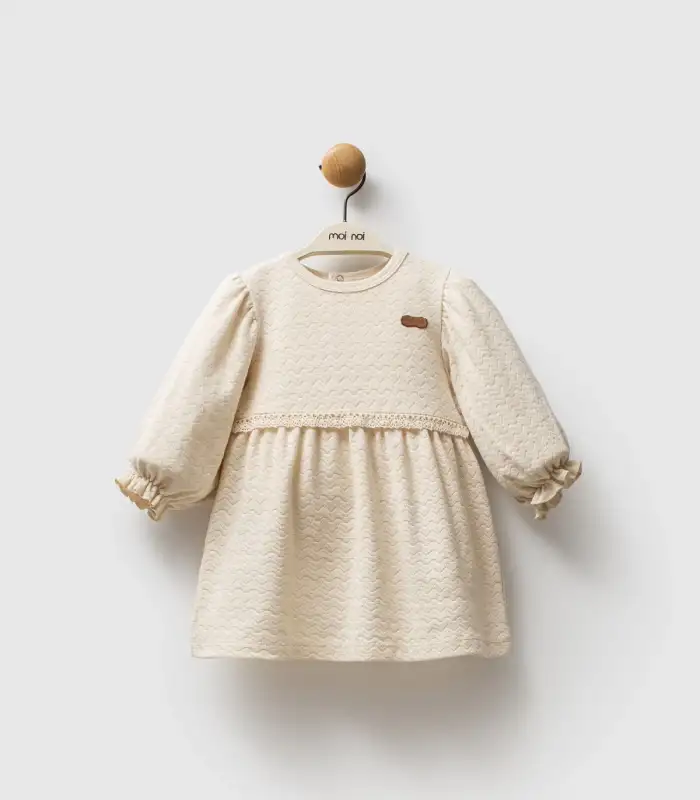 Moi Noi Elbise MNB8040 Bej