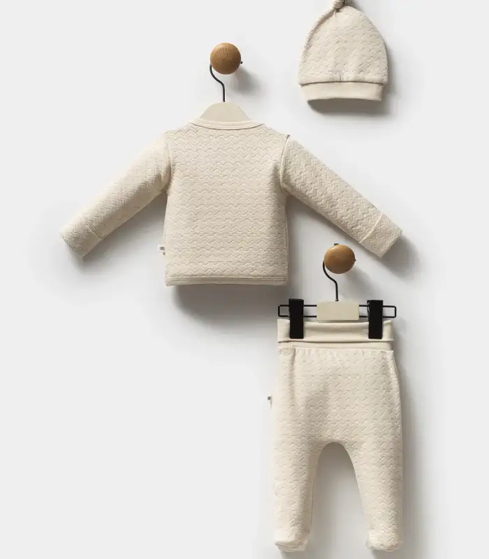 Moi Noi Zıbın Takım MNB3027 Bej