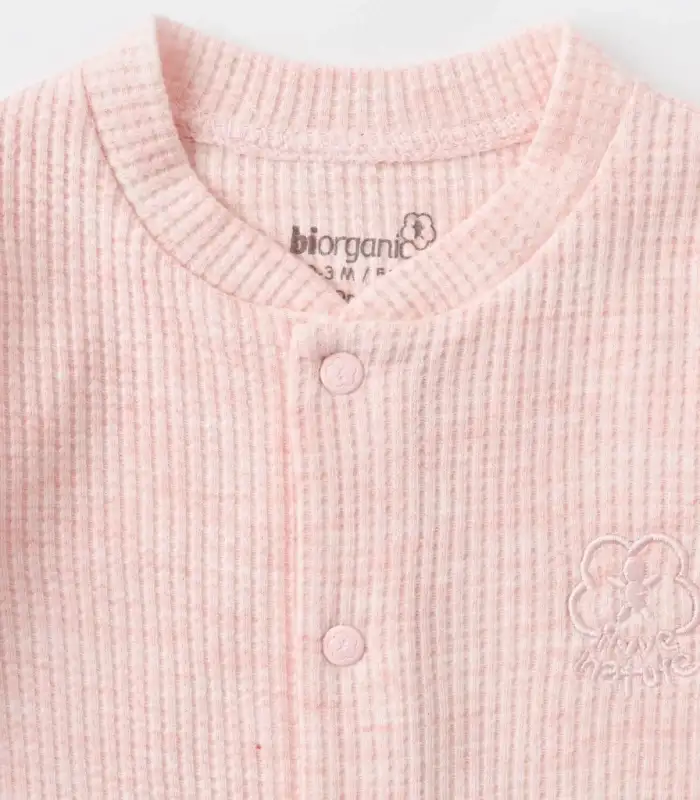 Nature İn Waffle Tulum  Pembe