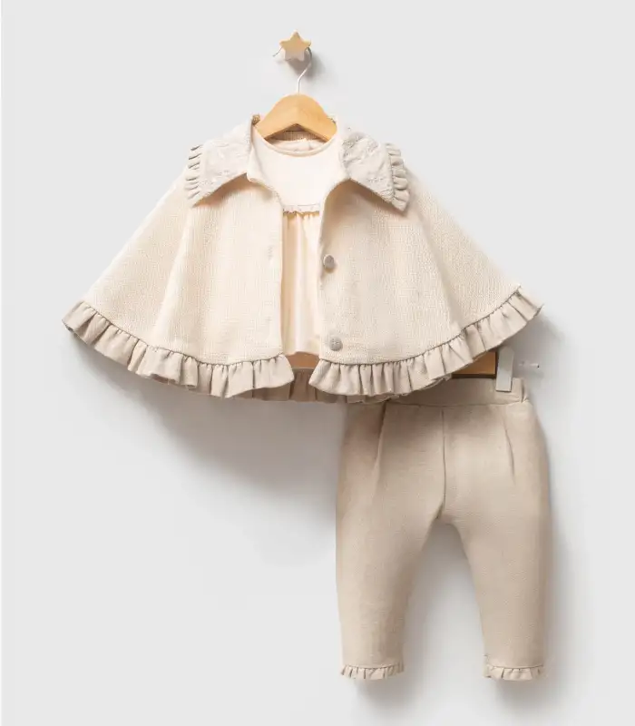 Tong Baby 3lü Takım 8054 Ekru