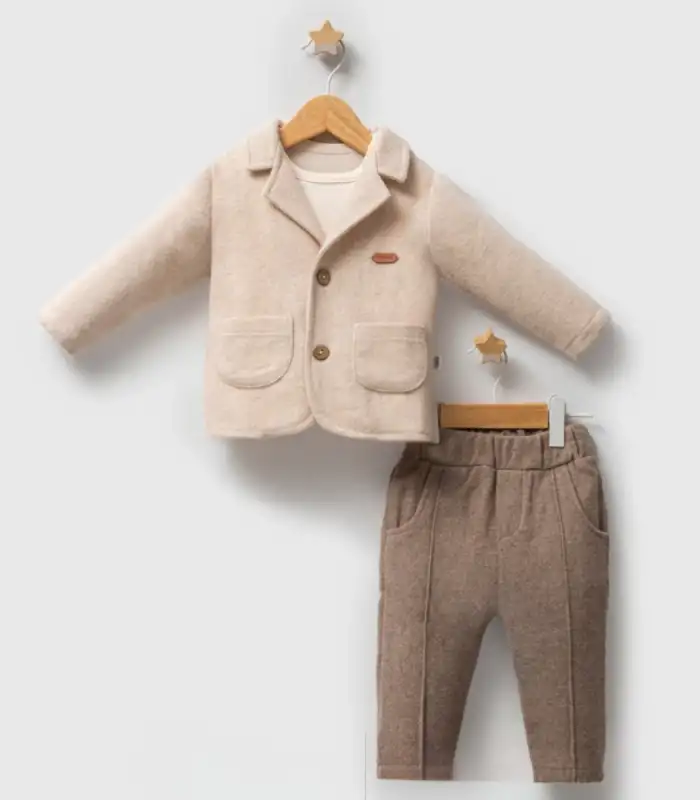 Tongs Baby Customary 3lü Takım 5731 Bej